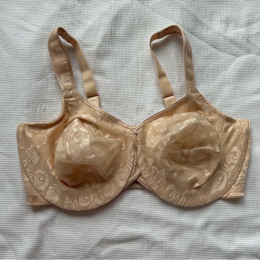 Wacoal Nude Rose Pattern Bra